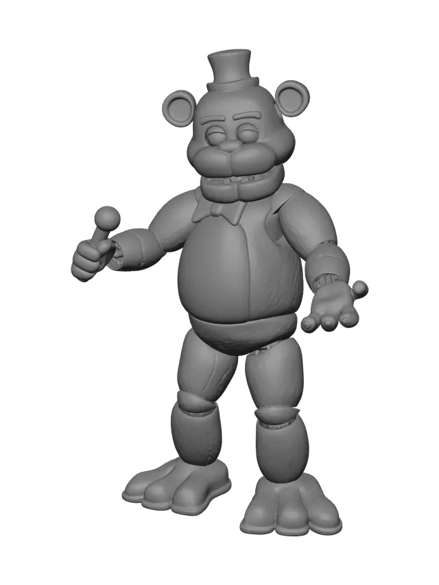 3D model for Realistic Freddy Fazbear