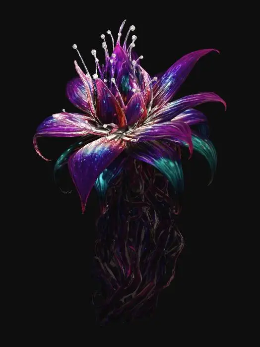 3D model for Nebula Blossom