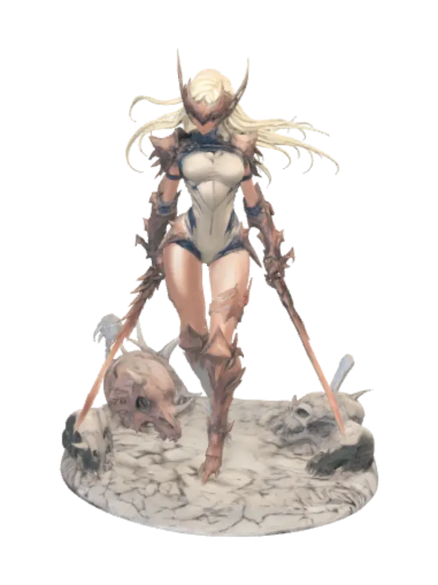 3D model for Bonebound Valkyrie