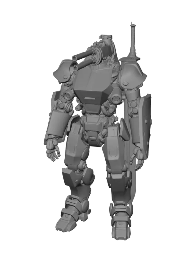 3D model for Verdant Sentinel