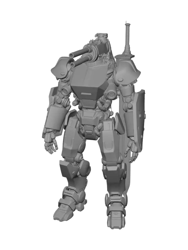 3D model for Verdant Sentinel