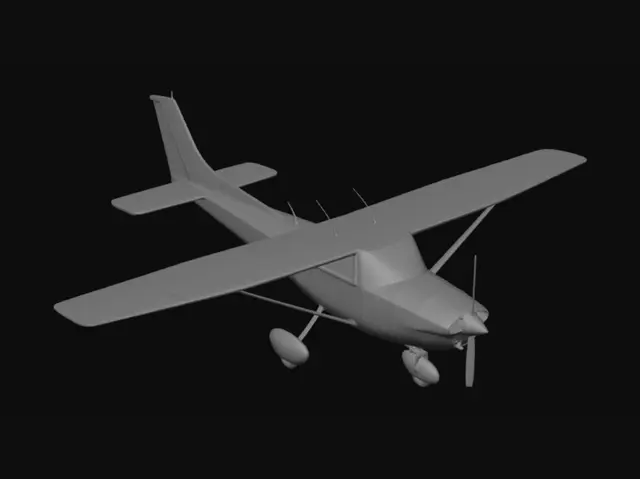 3D model for Airplane