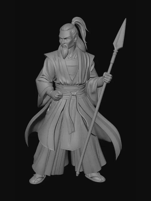 3D model for Sage of the Spear