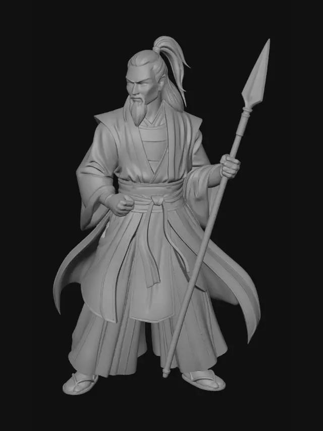 3D model for Sage of the Spear