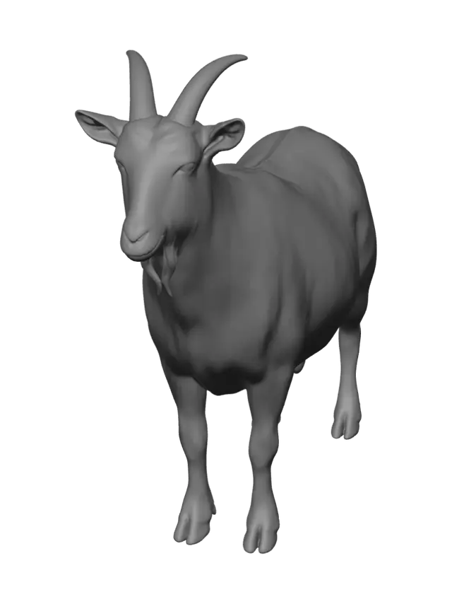3D model for Steadfast Goat