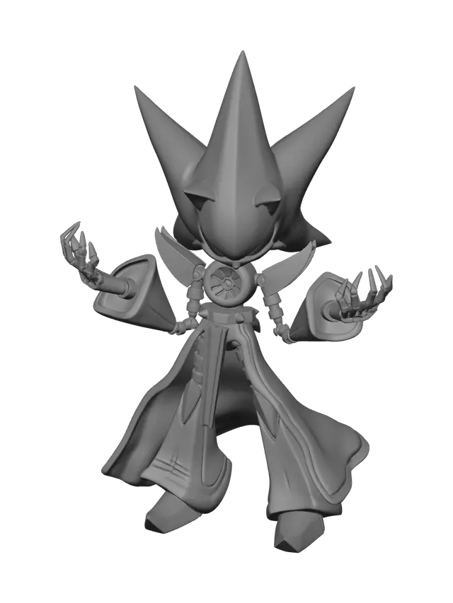 3D model for Ornate Neo Metal Sonic