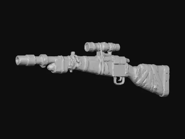 3D model for Rustbound Long Rifle