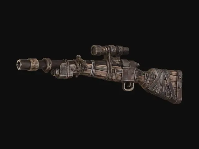 3D model for Rustbound Long Rifle