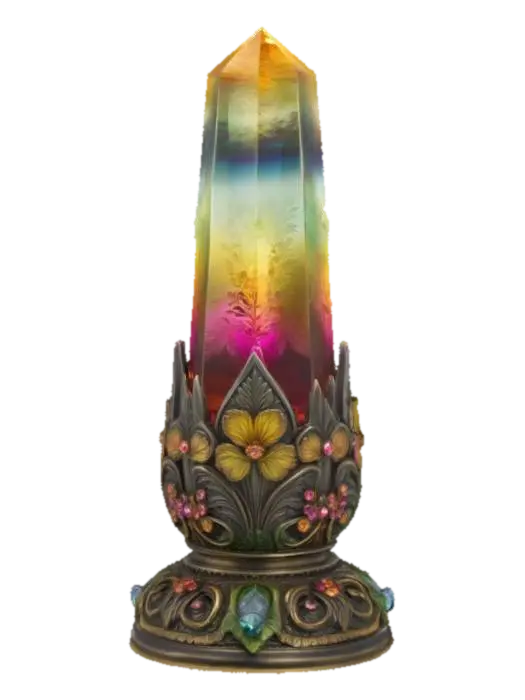Ethereal Prism - Color 3D model, vytvořený pomocí AI