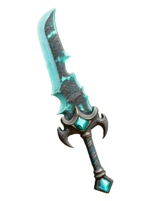 13.png - Knife 3D model, AI generated