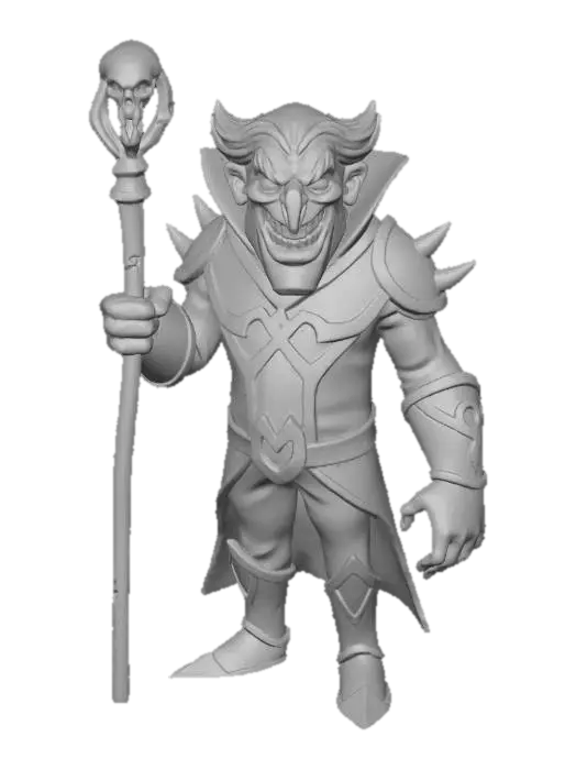 3D model for Dark Sorcerer, #villain#