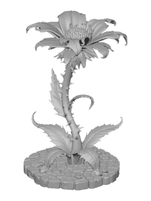3D model for Ethereal Bloom, #Halloween2025#