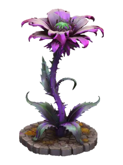 3D model for Ethereal Bloom, #Halloween2025#