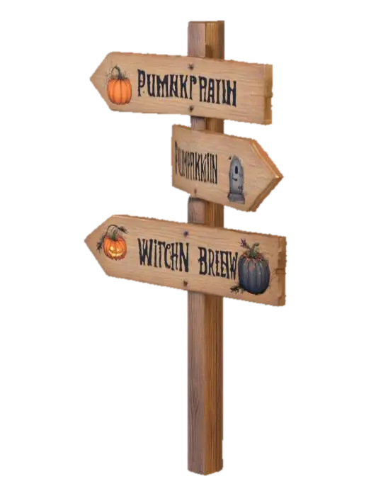 Modèle 3D Haunted Pathways, #Halloween2025#, généré par IA