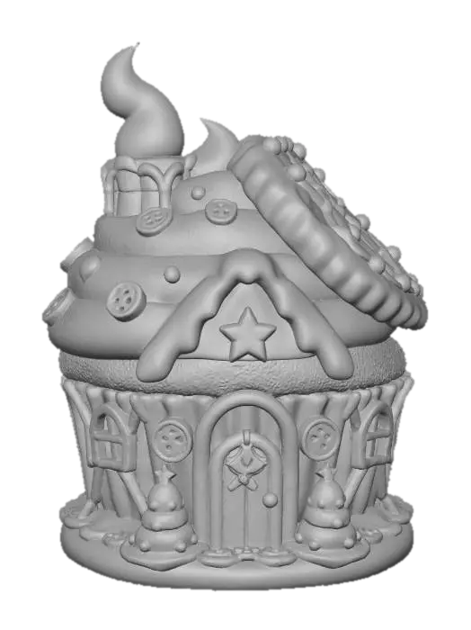 3D model for Gingerbread Delight, #Christmas2025#