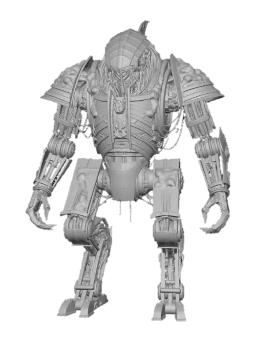 3D model for Forestbound Automaton