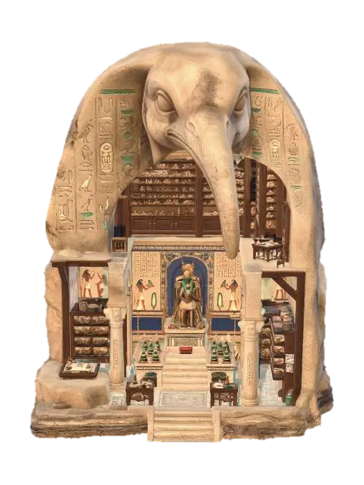 3D model for Beaked Temple of the Lost Library