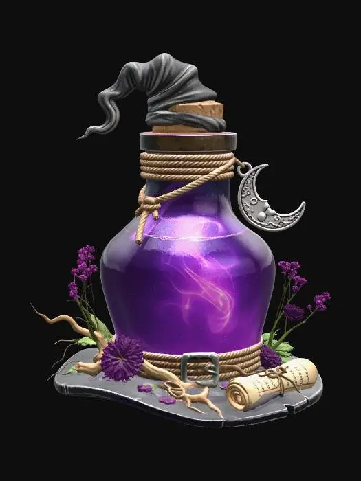 3D model for Moonlit Elixir