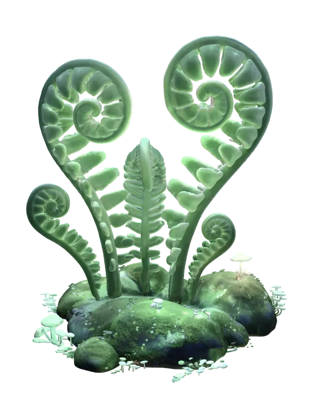 3D model for Emerald Spiral Forest