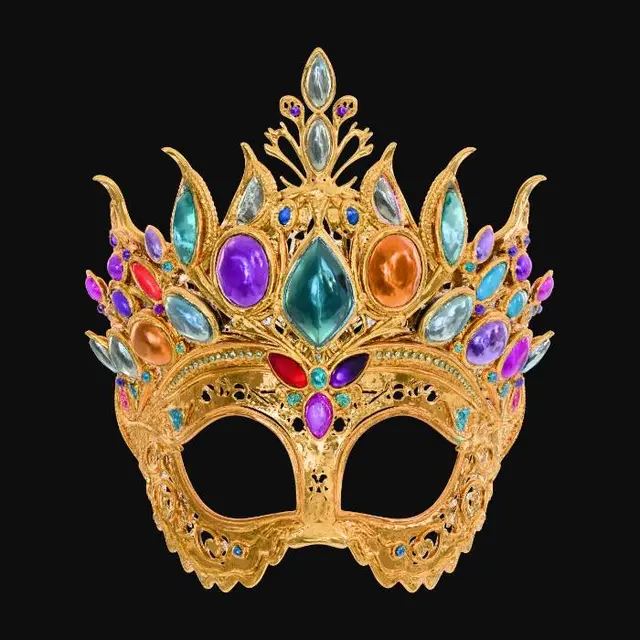 3D model for Gilded Jewel Mask