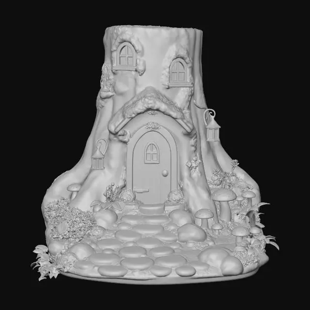 3D model for Fairy Hollow Treehouse, #EasterEgg2026#