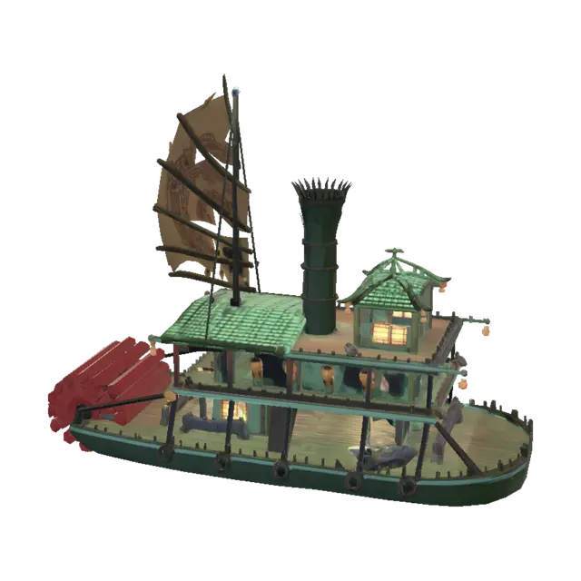 3D model for Dragon Sail at Midnight