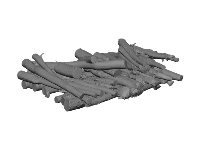 3D model for Autumn Log Stack