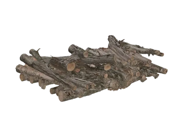 3D model for Autumn Log Stack