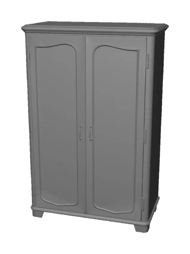 3D model for Нарисуй советский шкаф для одежды