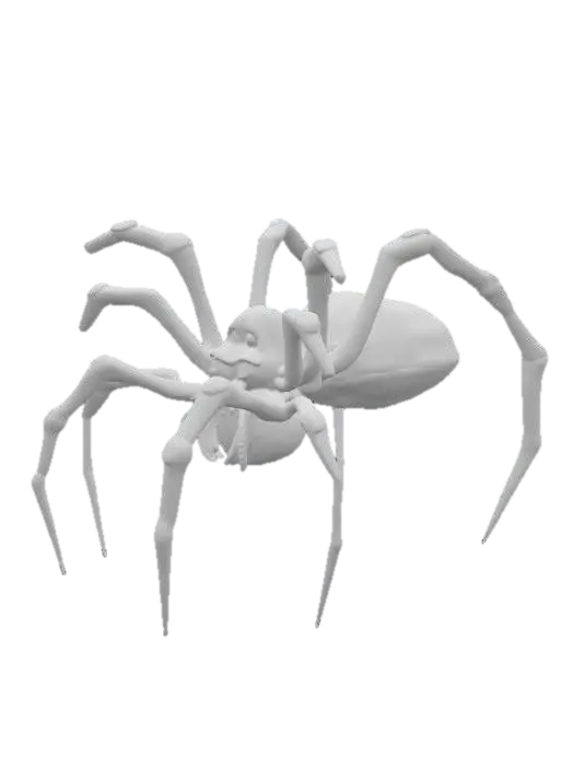 3D model for Giant mutant spider 