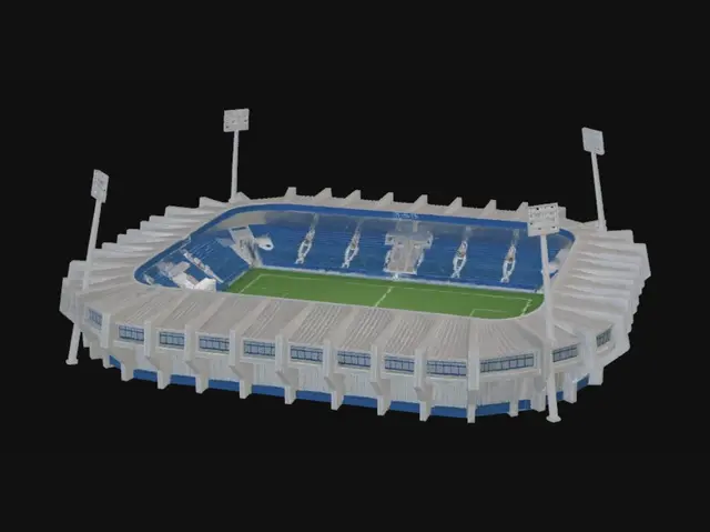 3D model for Miniature Football Stadium