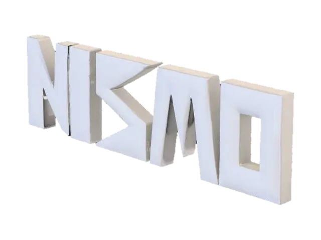 3D model for NISMO Logo