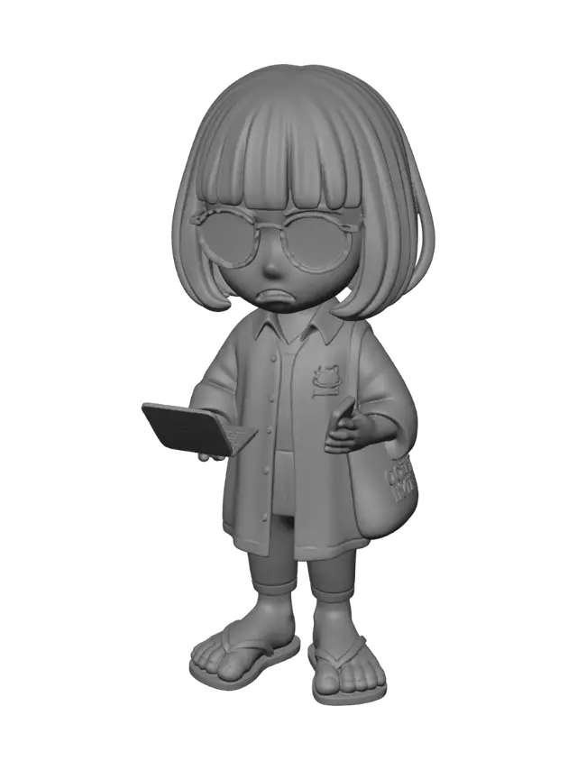 3D model for Sleepy Techie