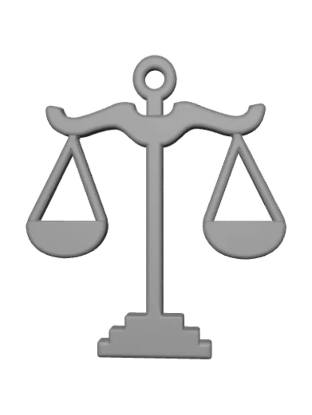 3D model for Scales of Justice