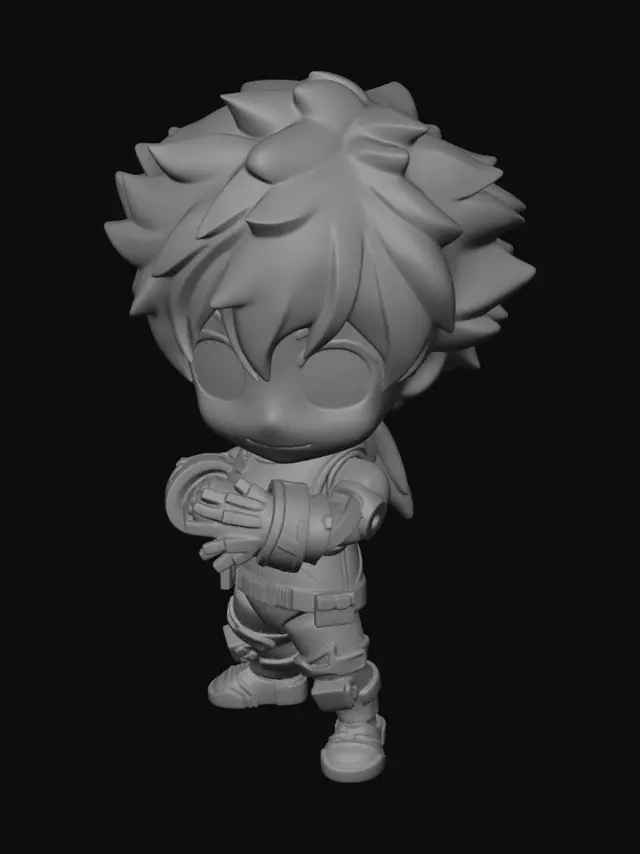 3D model for Izuku Midoriya Battle Armor