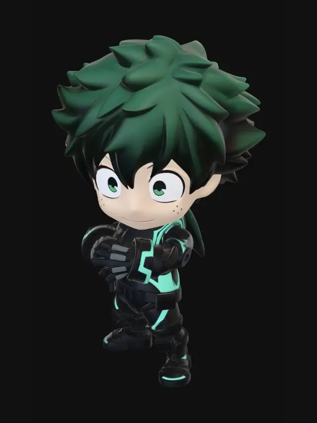3D model for Izuku Midoriya Battle Armor