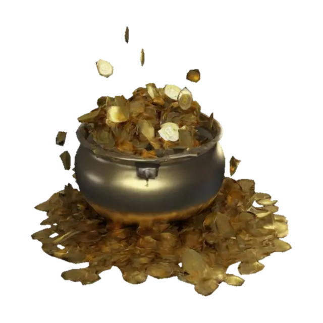 3D-модель Crypto, pot of gold, cryptocurrency, overflowing, high-detail, falling coins,…, сгенерированная ИИ