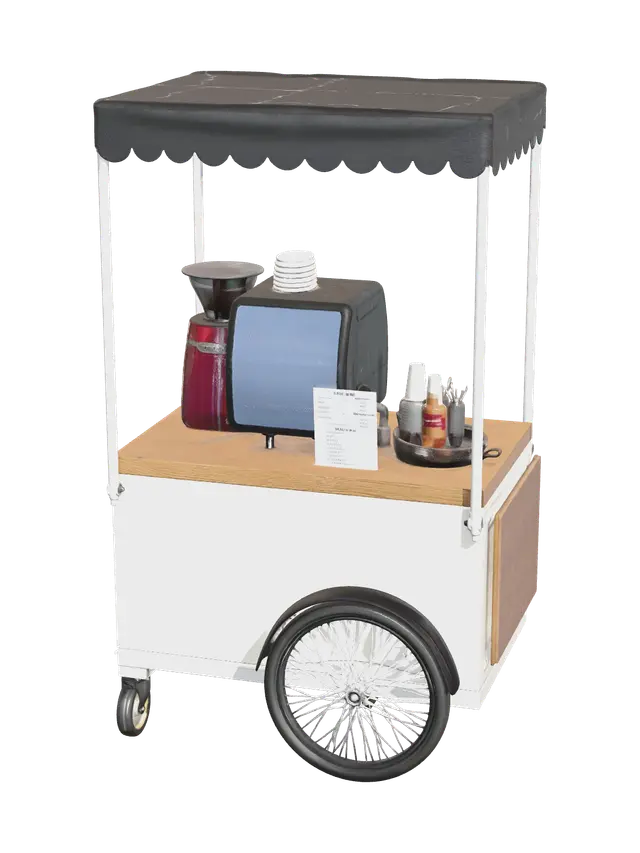 3D model for Stylized Foodcart
