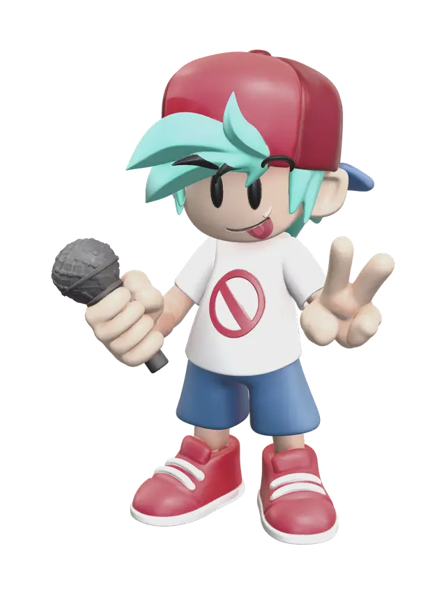 3D model for Bf Fnf