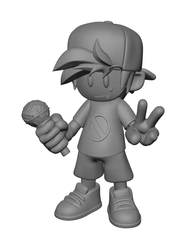 3D model for Bf Fnf