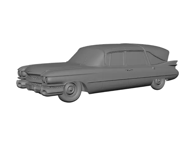 3D model for Rusty Cadillac