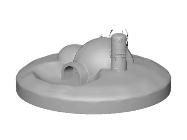 3D model for Dune Dome Outpost