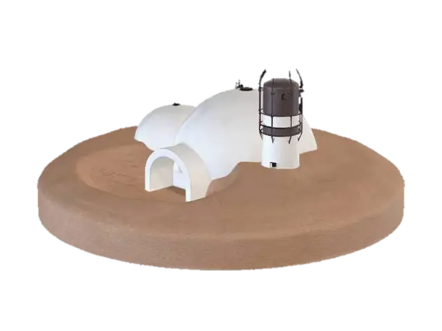3D model for Dune Dome Outpost