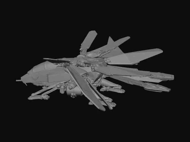 3D model for Dustwing Skyfighter