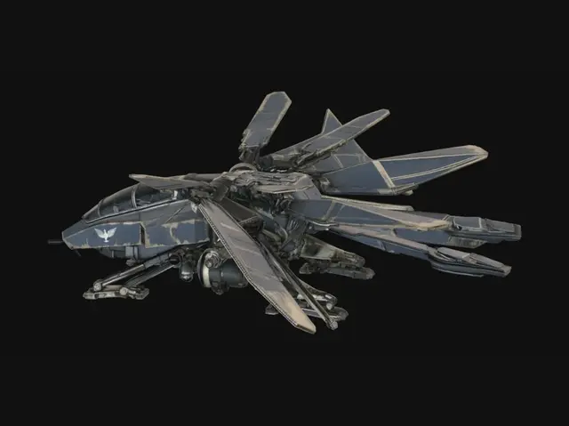 3D model for Dustwing Skyfighter