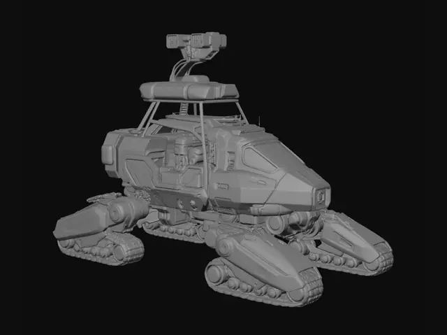 3D model for Iron Horizon Walker