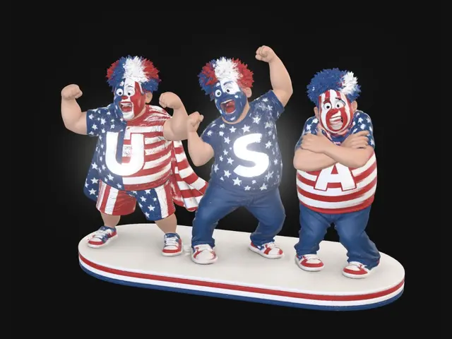 3D model for USA Clown Trio