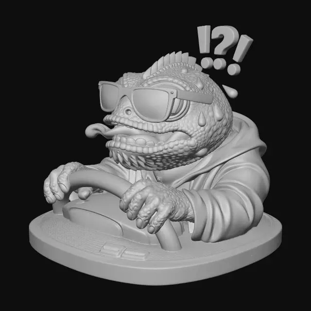 3D model for Cool Dragon Driver