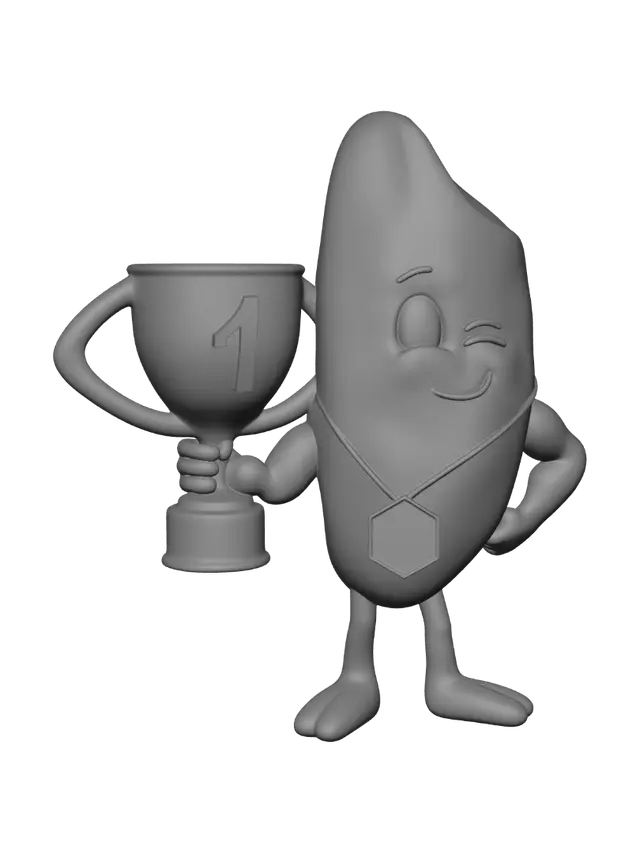 3D model for First Place Tooth