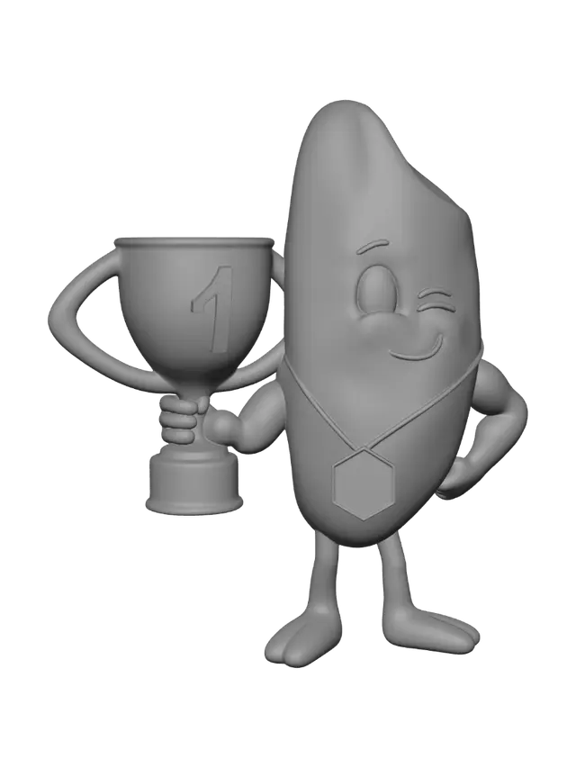 3D model for First Place Tooth